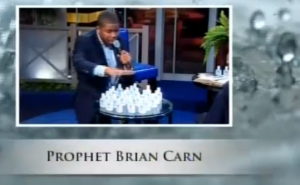 carn blesses the water